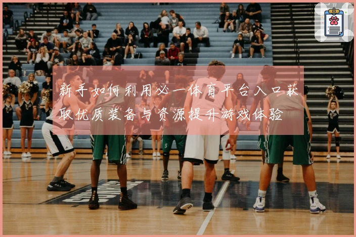 新手如何利用必一体育平台入口获取优质装备与资源提升游戏体验